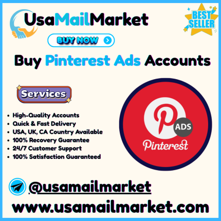 Buy Pinterest Ads Accounts